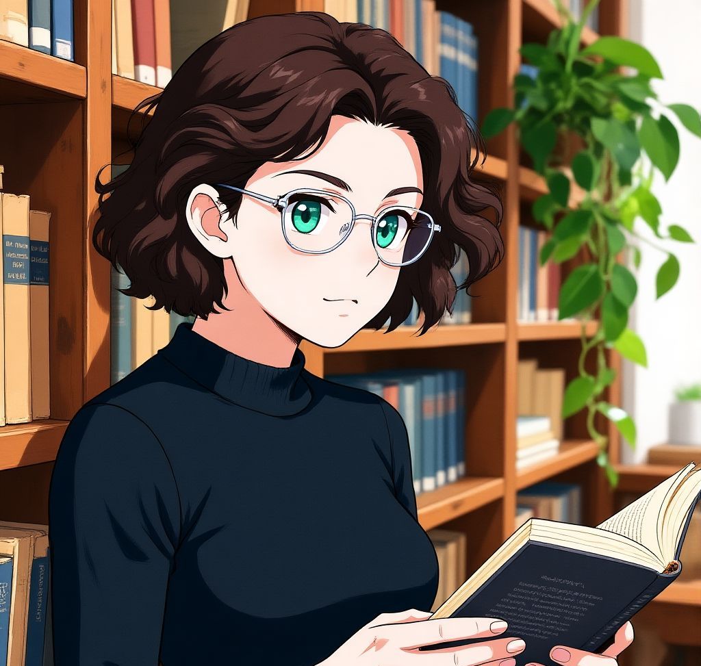 Photo to anime style conversion of the image.